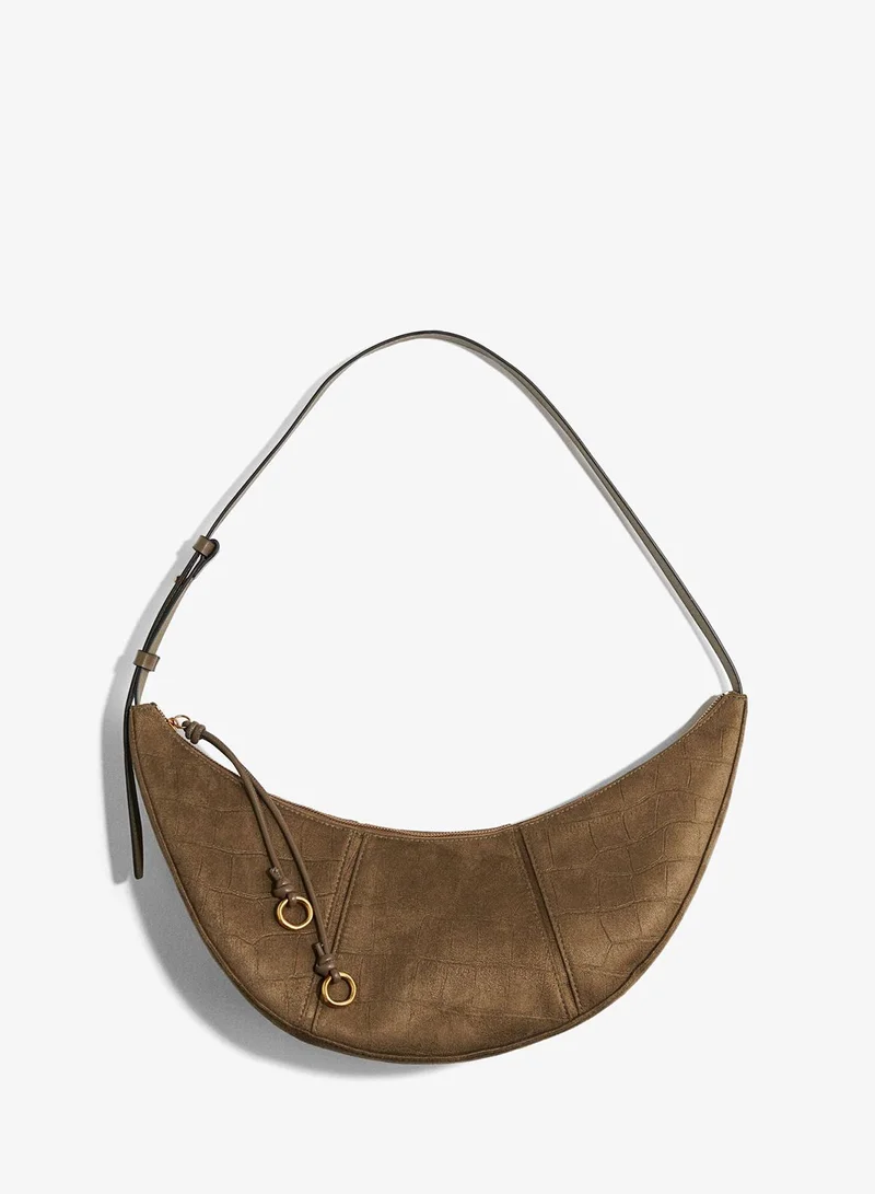 H&M Curved shoulder bag