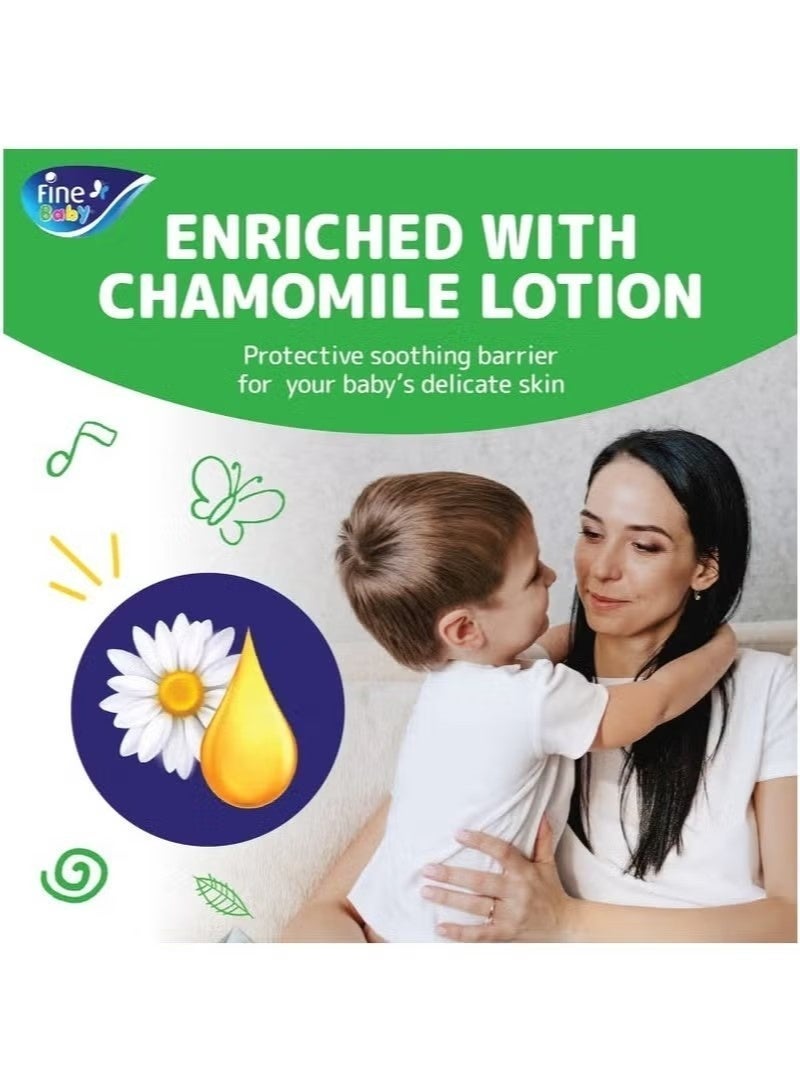 Fine Baby Baby Diapers Size 6 Junior 16+ Kg Jumbo Pack Double Lock Technology Prevents Leakage 36 Pieces - Image 4