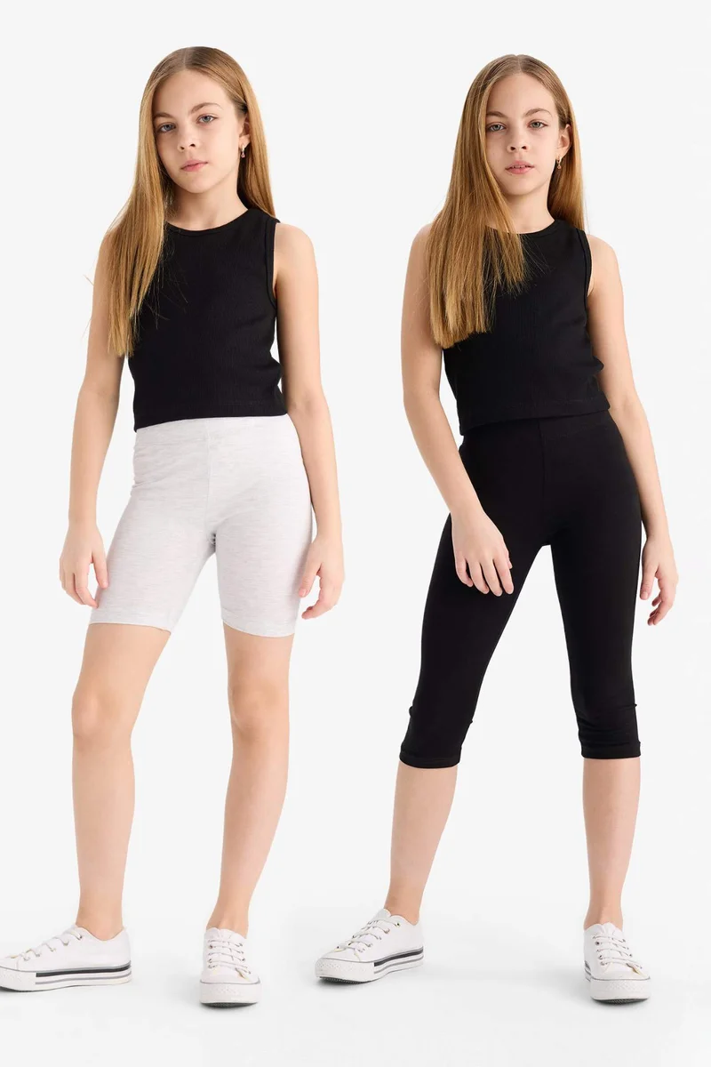 ديفاكتو Girl 2 piece Short Leggings