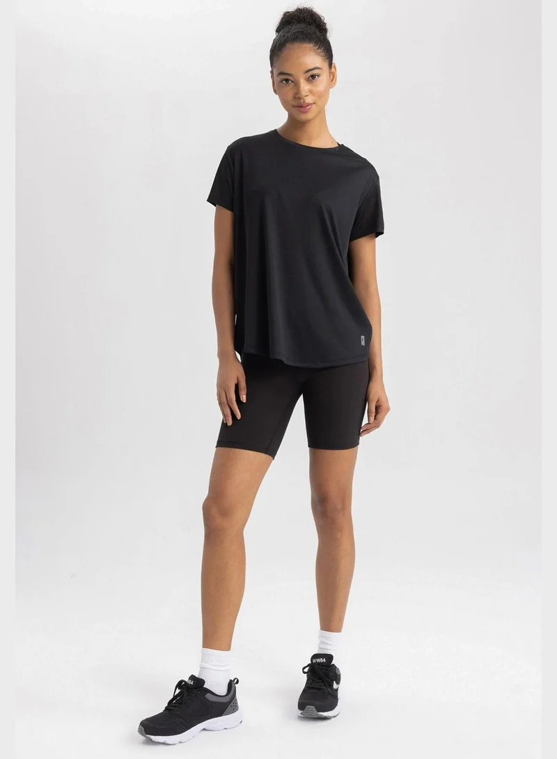 DeFacto Comfort Fit Crew Neck Short Sleeve T-Shirt