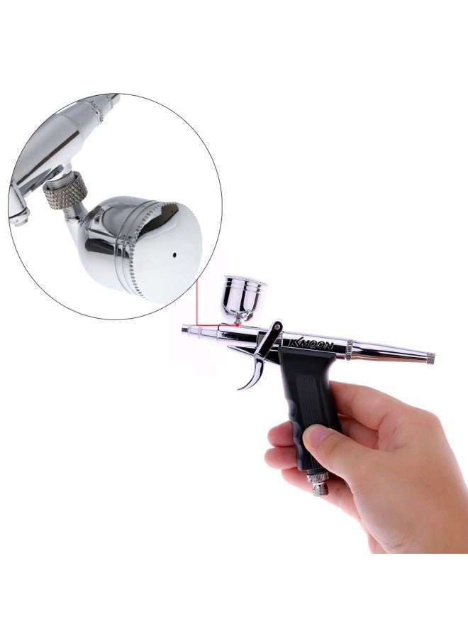NIBEMINENT Professional Double Action Pistol Trigger Airbrush Set Multicolour 23.50X4.50X17.50cm  - Image 4