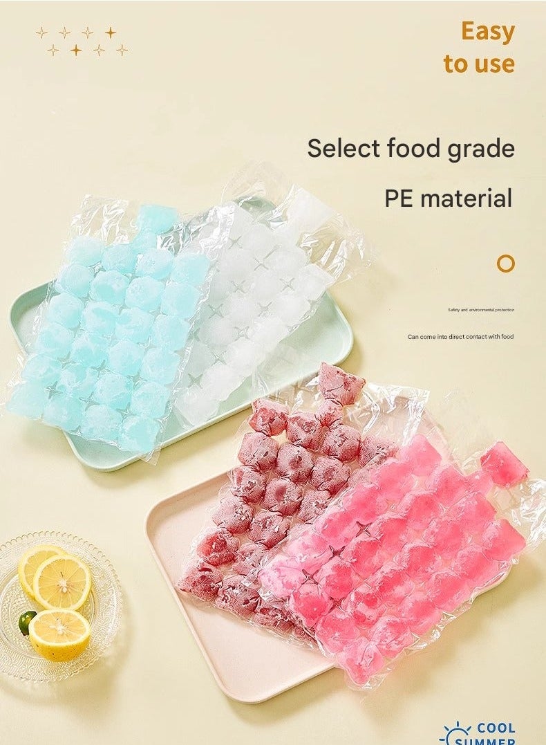 بي إيان كيس الثلج ١ حزمة من أكياس الثلج السميكة جدًا غير القابلة للتسريب (٢٤٠٠ وحدة) – مثالية للأنشطة الخارجية والمطاعم والتجمعات الكبيرة، ممتازة للقهوة والمشروبات والعصير وشاي الفقاعات - Image 5