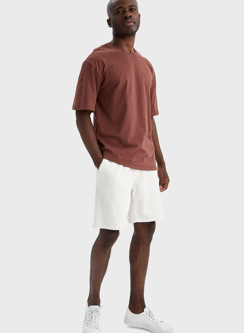 DeFacto Essential Crew Neck T-Shirt
