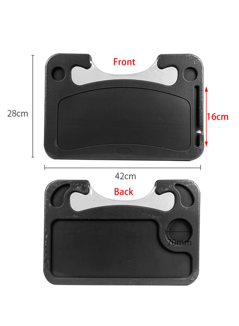 Multi-Functional Car Steering Wheel Table Black - Image 2