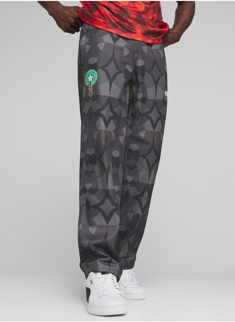 PUMA Morocco FtblCulture Mens Black Track Pants  - Image 1