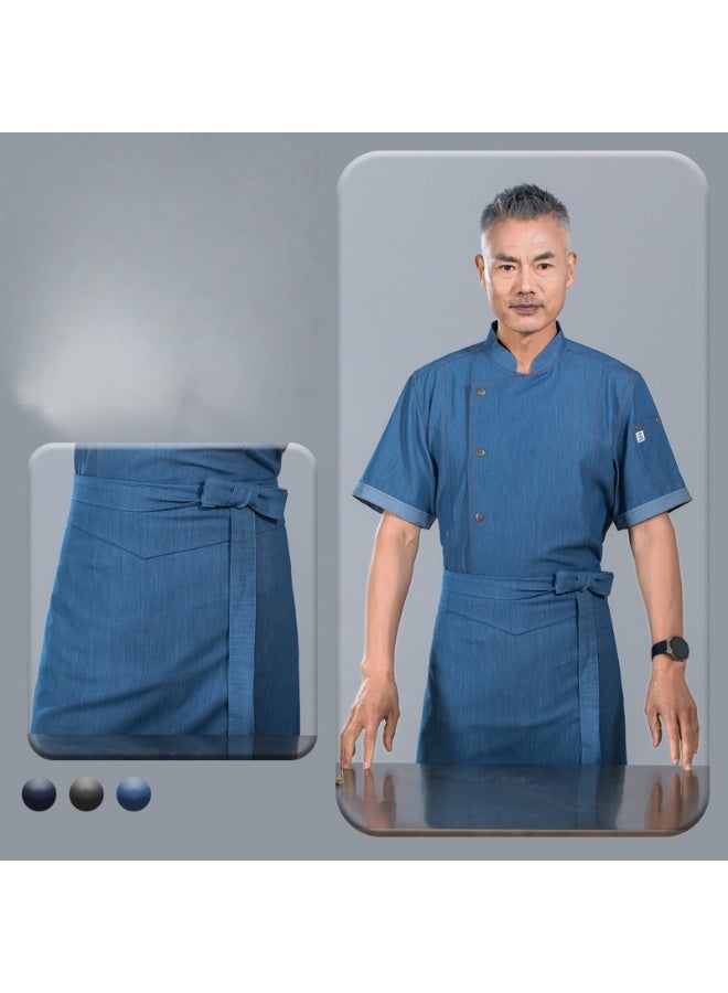KUYING New Chef Workwear Top+Apron Set - Image 1