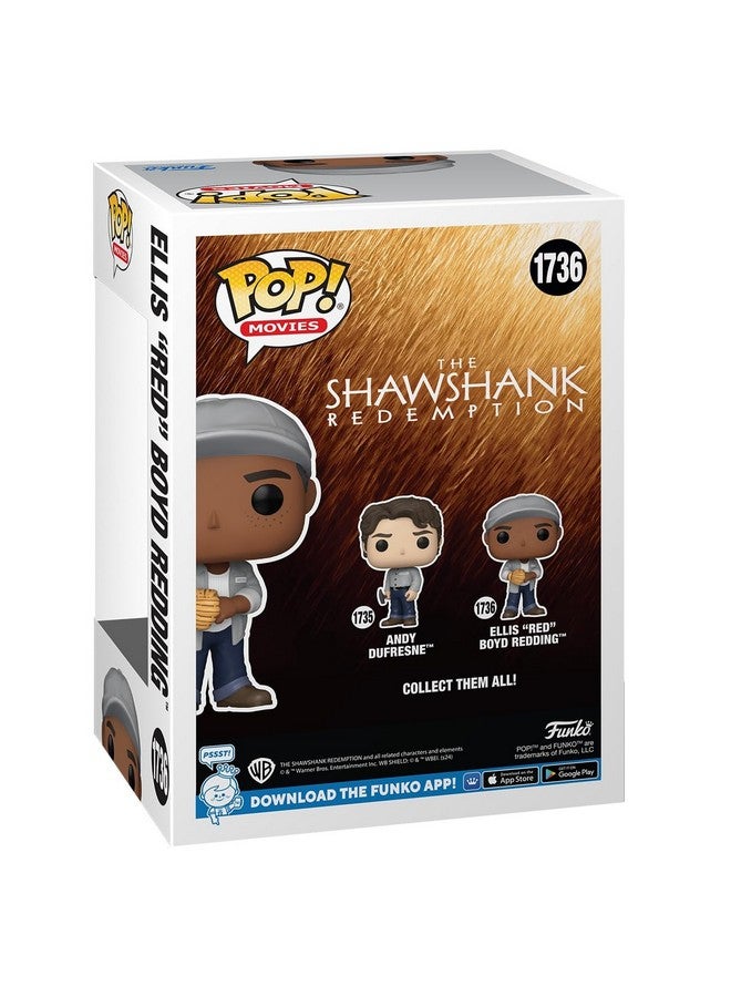 Funko POP Movies: SR - Ellis 'Red' Boyd Redding - Shawshank Redemption - Collectable Vinyl Figure - Gift Idea - Official Merchandise - for Kids & Adults - Movies Fans - Image 3