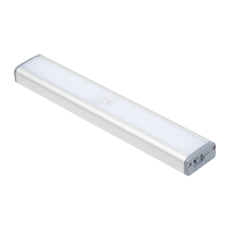 Aumotop أضواء LED بمستشعر حركة، أضواء ليلية لاسلكية 30 LED بتفعيل مستشعر الحركة قابلة لإعادة الشحن، شرائط ضوء مغناطيسية للمطبخ، السلالم، الممر (عبوة من قطعتين) - Image 3