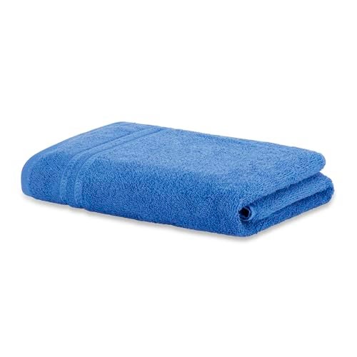 Welspun 100% Cotton Quick Dry Bath Towel | High Absorbency Super Soft, Fast Drying Towels for Bath | 380 GSM Large Size 1 Piece Bath Towel for Men and Women | Sized 70cm X 150cm Dark Blue - Image 2