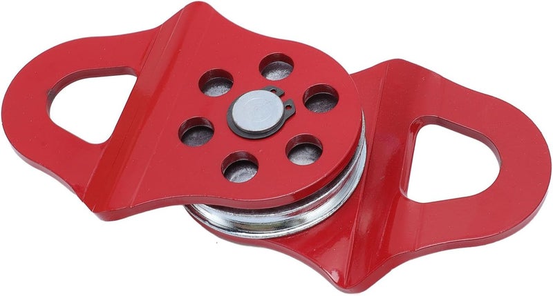 TOPINCN Winch Snatch Block, High Load Capacity Alloy Steel Pulley Block with Clamp Design for Synthetic Rope or Steel Cable, Universal Tackle Block - Image 4