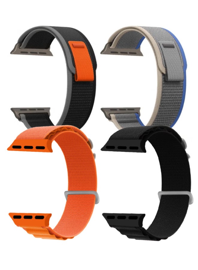 Replacement Band for Apple Watch Band 49mm 46mm 45mm 44mm - Alpine Loop Band for Women Men - Adjustable With Metal G-Hook Strap For iWatch Ultra Series SE 8/7/6/5/4/3/2/1 - Image 2