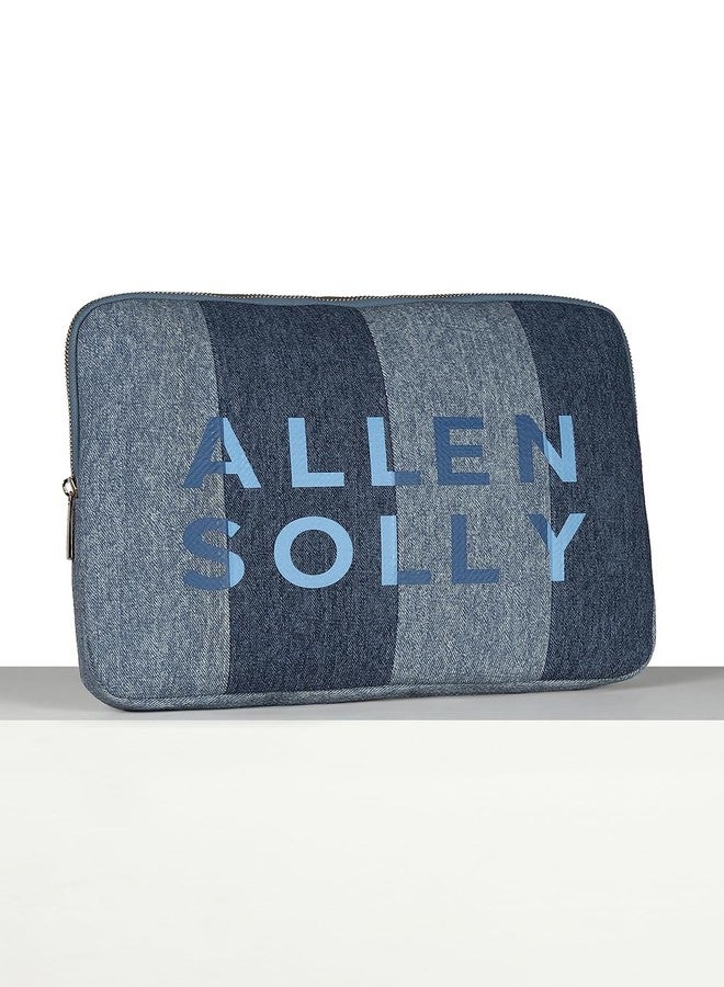 Allen Solly حقيبة لابتوب رسمية زرقاء للنساء من ألين سولي - Image 2