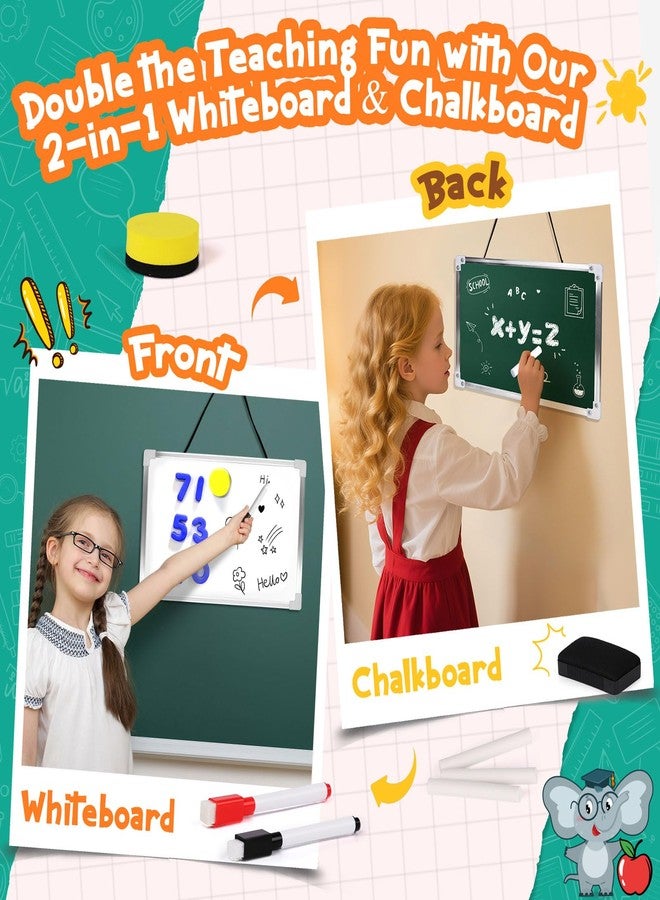 Alritz Pretend Play Teacher Set, School Stuff, Role Play Preschool Learning Activities Classroom Set for Girl Boys Include Dolls, Toy Laptop, Black Board, Birthday Gift Ages 5 6 7 8 9 10+ Years Old - Image 4