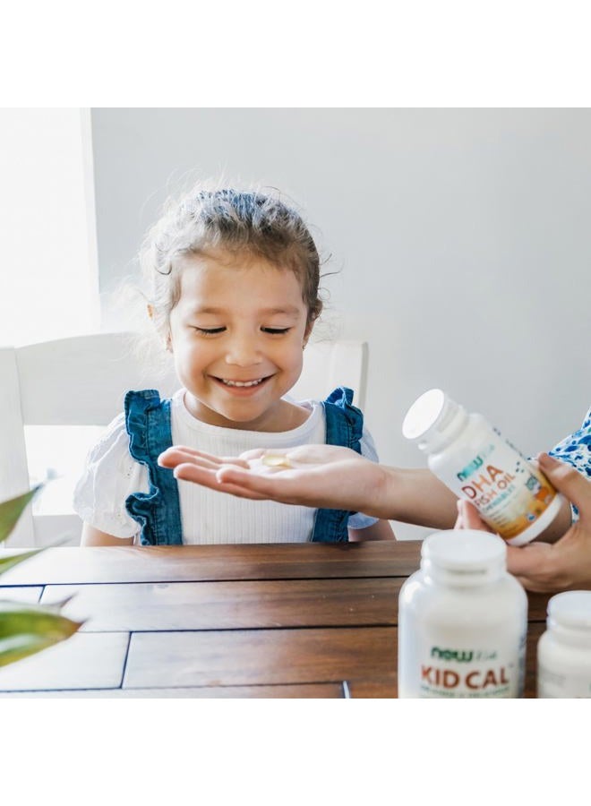 now مكملات، DHA للأطفال 100 ملغ، تدعم صحة الدماغ*، نكهة فواكه، 60 كبسولة قابلة للمضغ، قد يختلف التعبئة - Image 5