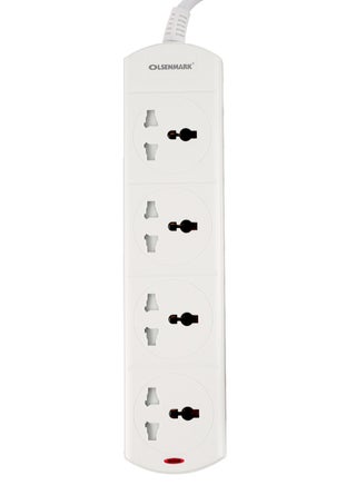 Olsenmark 4 Way Power Socket OMES1809D Equipped with PP Fire Proof Housing and Child Safety Shutter 3-meter Cord 2 year warranty - pzsku/Z84D5B50E368D585F3E31Z/45/1747116899/5fe5e993-2bcf-4bd9-a50d-38de6c4ed289