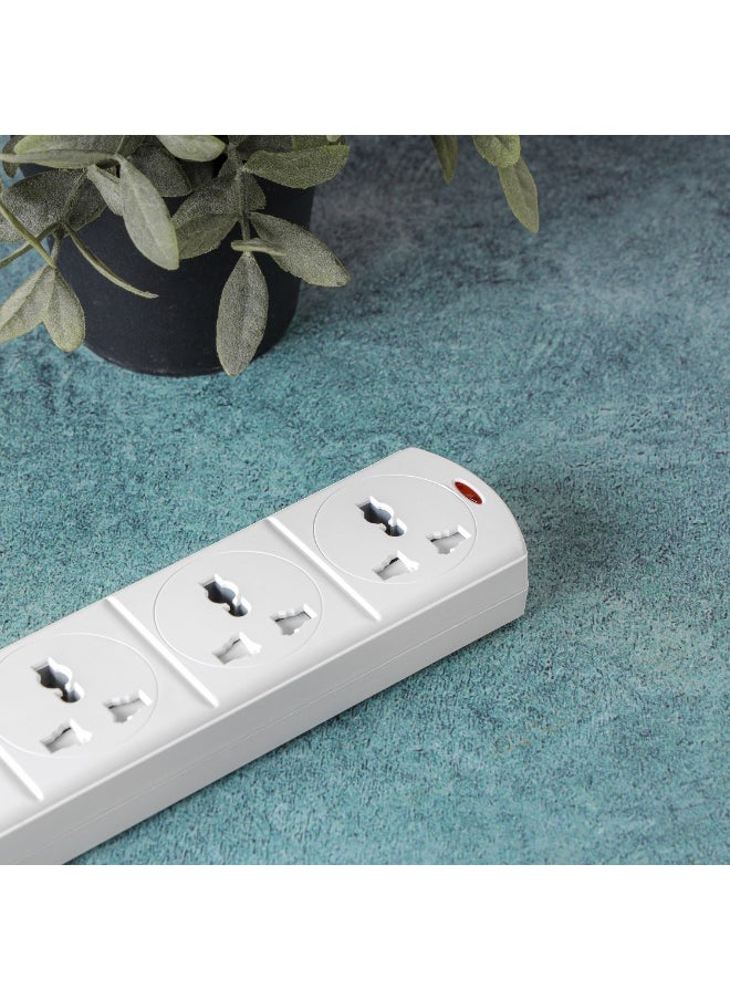 Olsenmark - Olsenmark 4 Way Power Socket OMES1809D Equipped with PP Fire Proof Housing and Child Safety Shutter 3-meter Cord 2 year warranty - Image 1