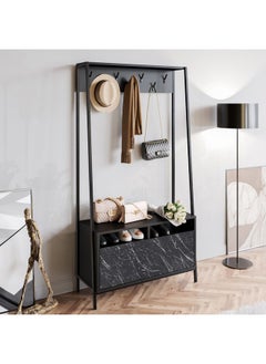 Home Box Alfa Coat Hanger and Shoe Cabinet 35.3 x 180 x 94 cm  - Image 1