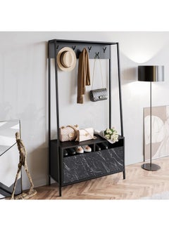 Home Box Alfa Coat Hanger and Shoe Cabinet 35.3 x 180 x 94 cm  - Image 3