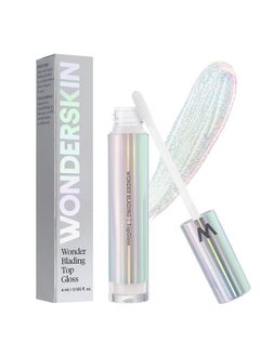 Wonderskin WONDER BLADING Top Gloss - Clear Lip Gloss, High Shine Finish, Hydrating Lip Gloss, Lip Makeup (Holographic)  - Image 1