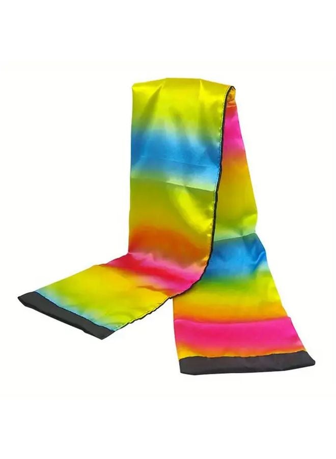 Color Changing Scarf Yellow To Multicolor For Stage Performance And Mind Games - Image 4