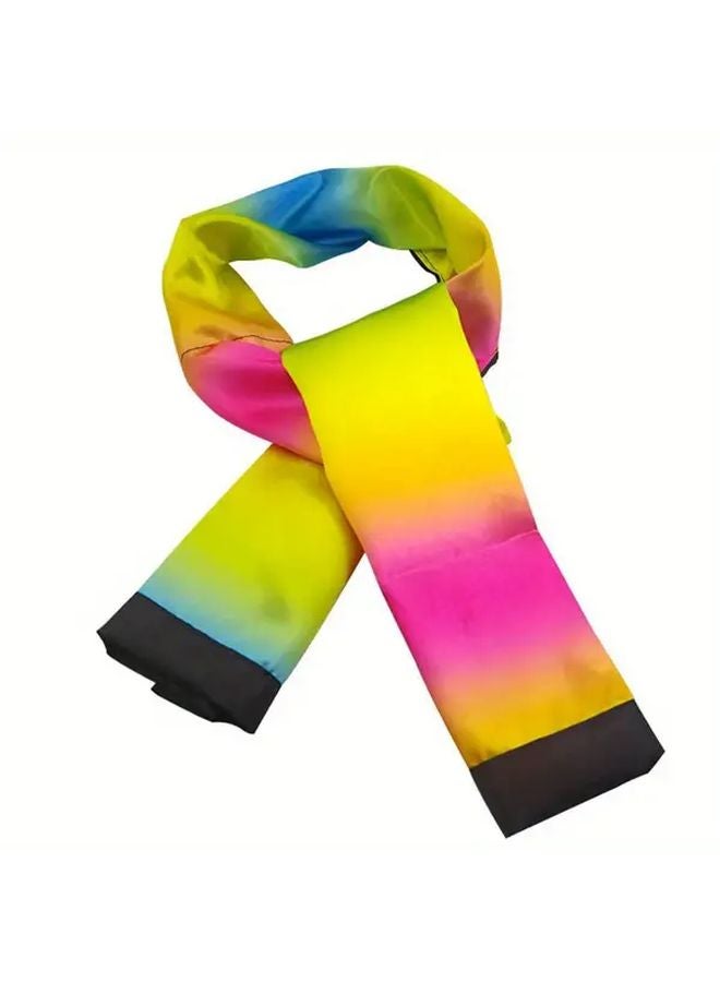 Color Changing Scarf Yellow To Multicolor For Stage Performance And Mind Games - Image 5