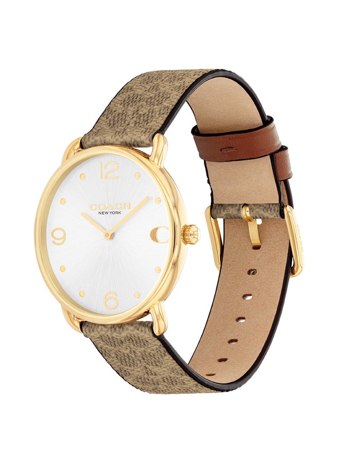 COACH Women's Analog Round Shape Alloy Wrist Watch 14504205 - 36 Mm - Image 2
