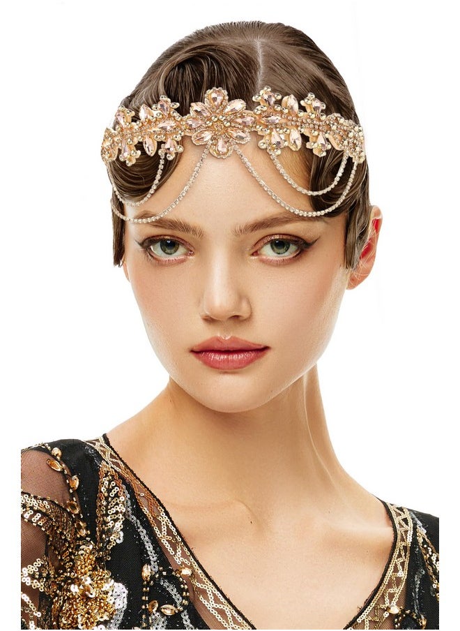 بيبيوند قطعة رأس من BABEYOND مستوحاة من عشرينيات القرن العشرين، وعصابة رأس مستوحاة من فيلم Great Gatsby، وسلسلة شعر كلاسيكية للنساء  - Image 1