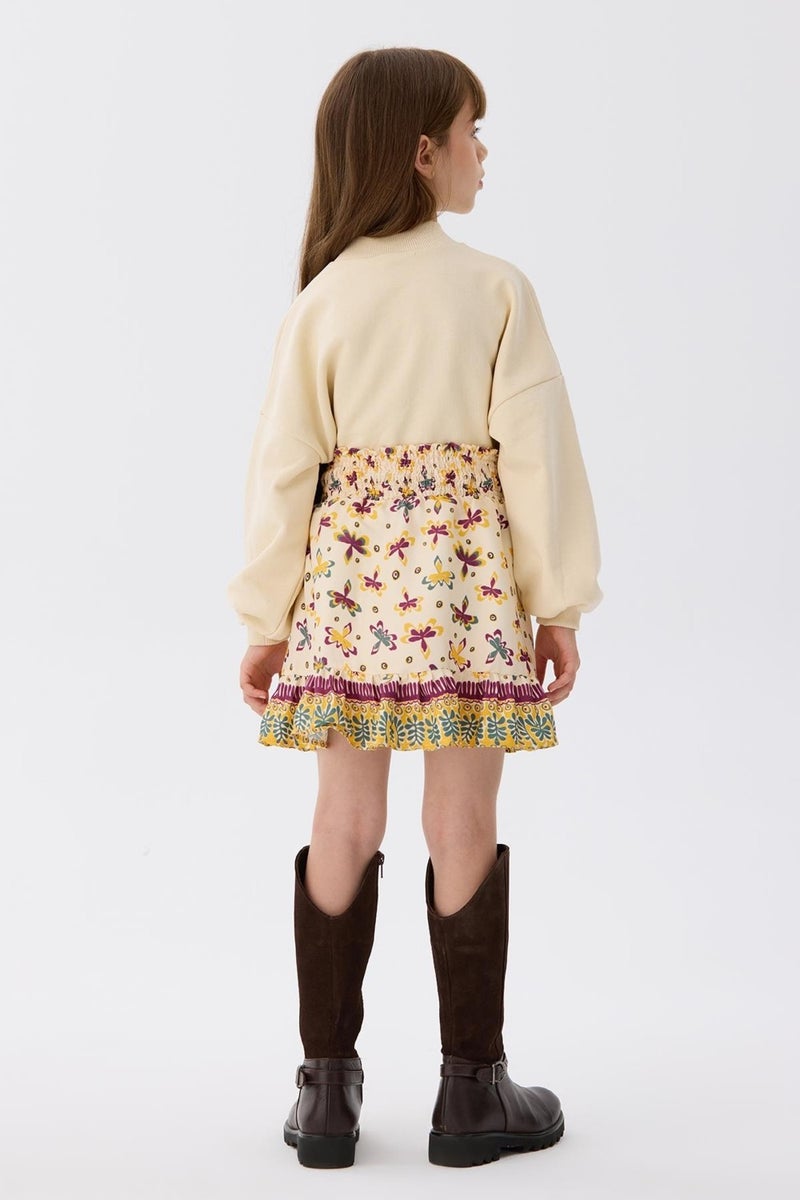 TYESS Bg Store Girl Patterned Skirt  - Image 4