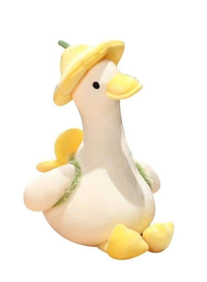 Flower duck doll cute pillow children cartoon girl birthday gift sleeping - Image 1
