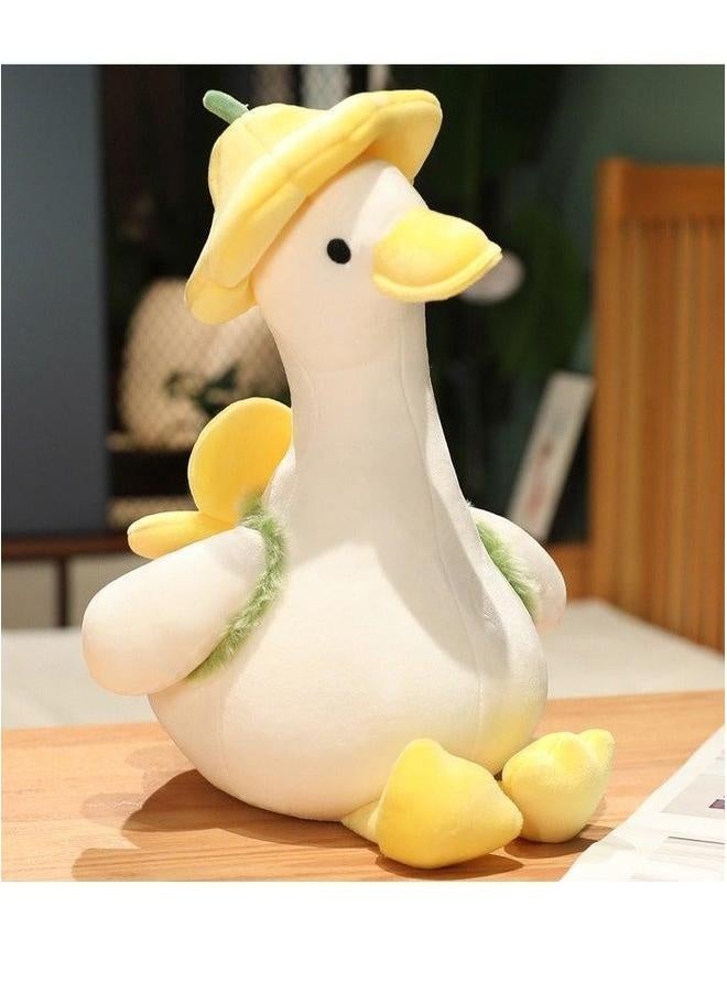 Flower duck doll cute pillow children cartoon girl birthday gift sleeping - Image 2