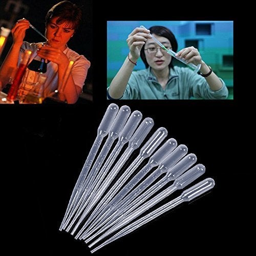 Rienar White 3ML Disposable Plastic Eye Dropper Set Transfer Graduated Pipettes (20 PCS) - Image 5