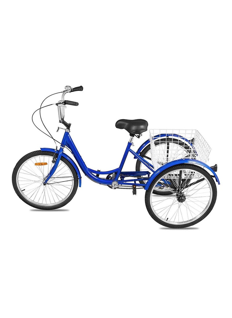 Megawheels Black Sea Basket Tricycle 24 Inch Blue  - Image 2
