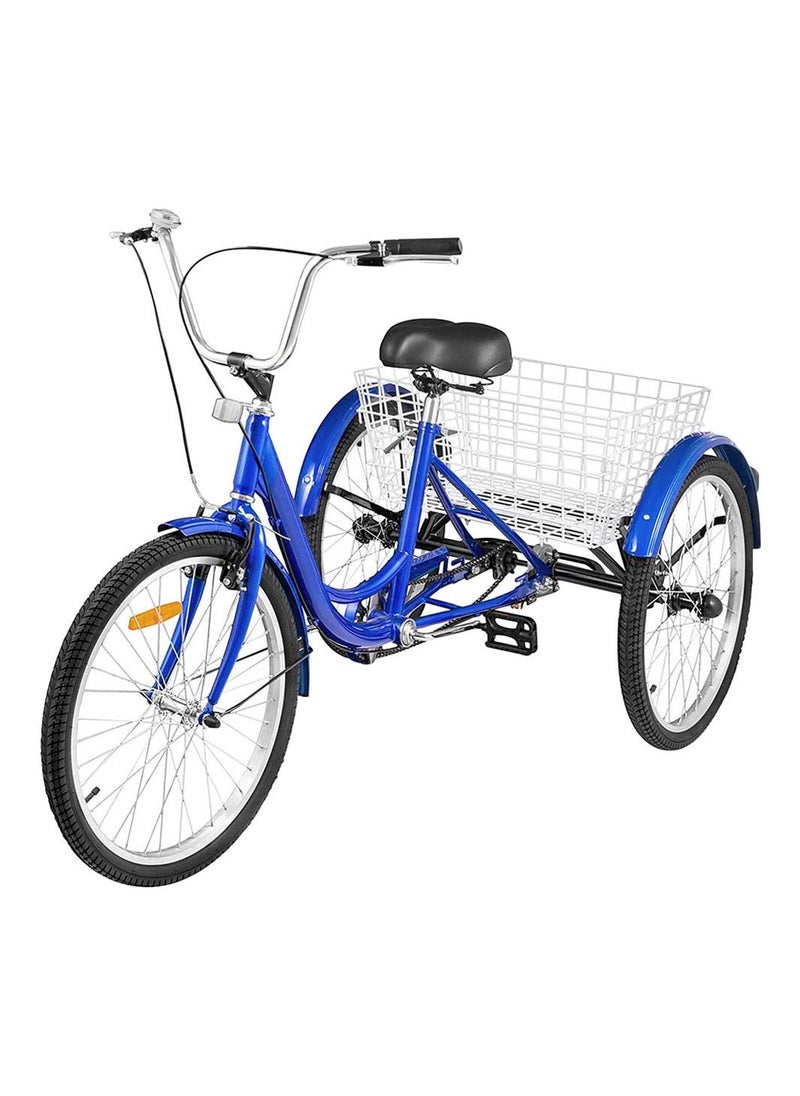 Megawheels Black Sea Basket Tricycle 24 Inch Blue  - Image 1