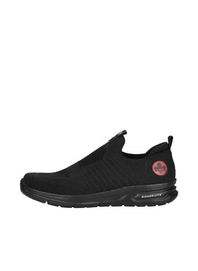 rieker Rieker Mens Casual Shoes B7365-00 Scuba Black 116-1136