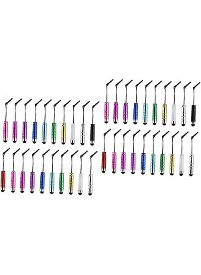 40 Pcs Kids Touchscreen Stylus Pen Wide Tip Random Colors for Boys and Girls - Image 1
