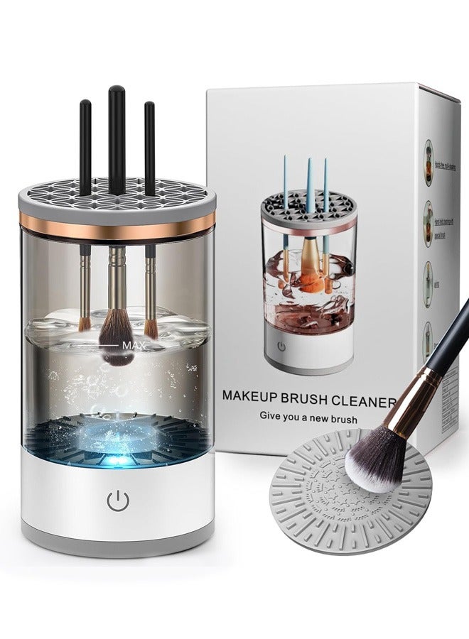 Electric Makeup Brush Cleaner, Fast Makeup Brush Cleaner Machine, Beauty Blender Cleaners for All Size Makeup Brush - Image 1