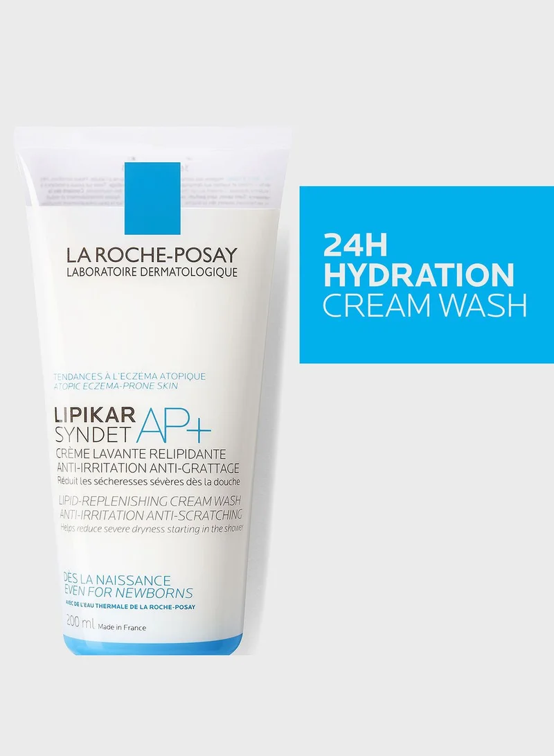 LA ROCHE-POSAY La Roche-Posay Lipikar Syndet Ap+ Anti-Irritating Gel Cleanser 200ml