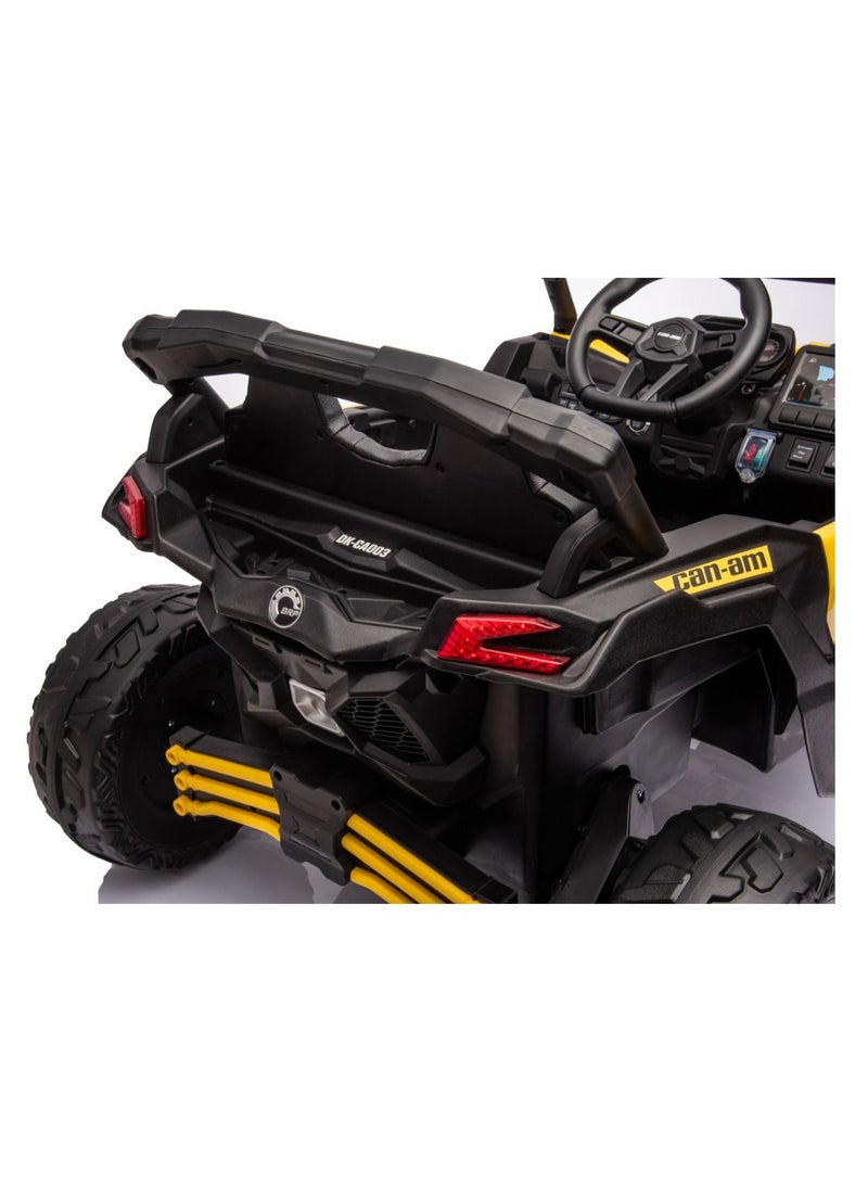 Can-Am Maverick Turbo RR 12V 10AH/4M Yellow - Image 5