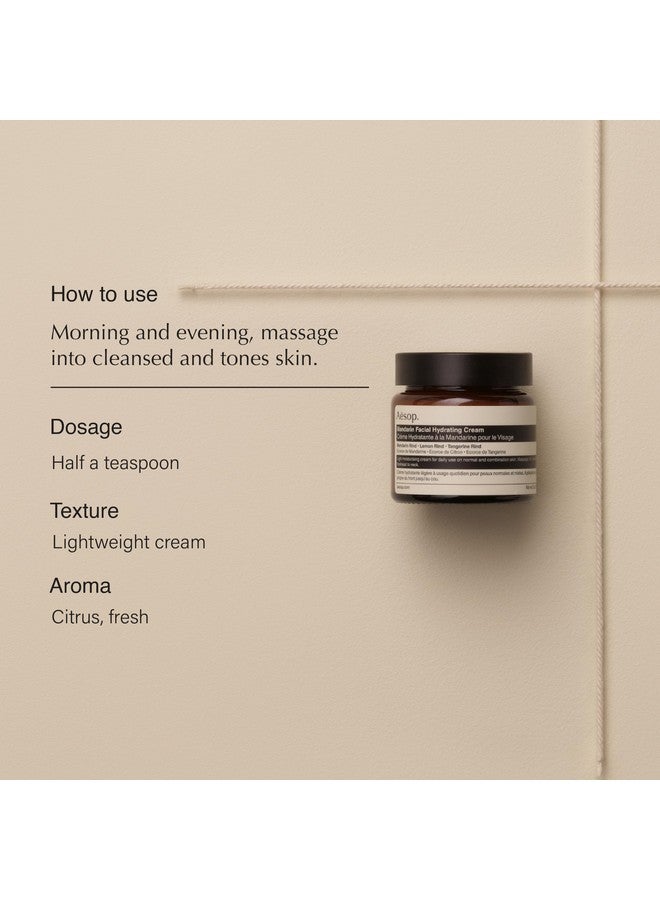 أيسوب كريم ترطيب الوجه مندرين، تركيبة مرطبة تعمل على تبريد لون البشرة وتوازنها مع الزيوت النباتية المنقية، 2.1 أونصة - Image 2