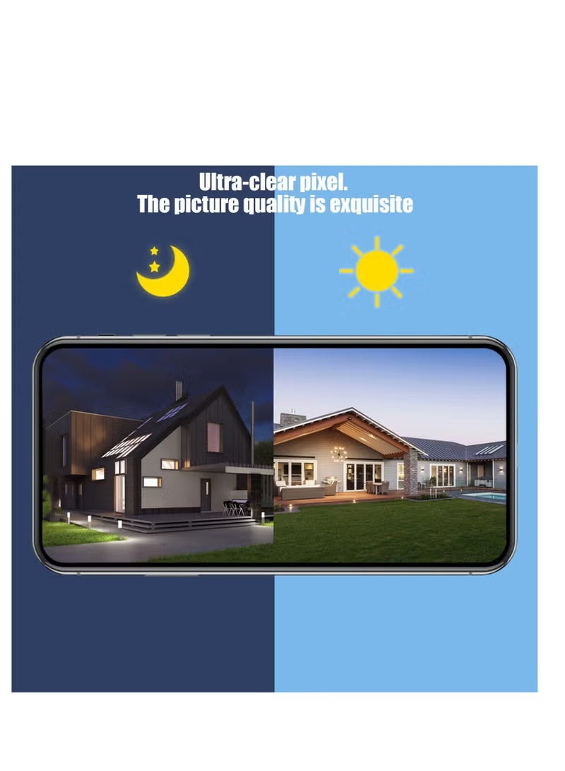 TIGER 4G LTE Solar Outdoor PTZ Security Camera with Dual Lens, Battery Powered, 360° Pan Tilt Monitoring, Full Colour Night Vision, Two Way Audio, Smart Motion Tracking - Image 3