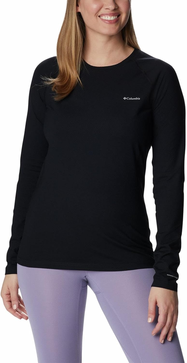 Columbia womens W Omni Heat Infinity Knit LS Crew Omni-heat™ Infinity Knit Long Sleeve Crew (pack of 1) - Image 1