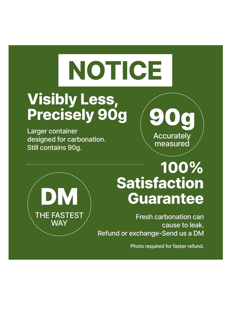 P.CALM Holy Basil Bubble Deep Mask 90g | Korean Pore Clearing Wash Off Mask - Image 3