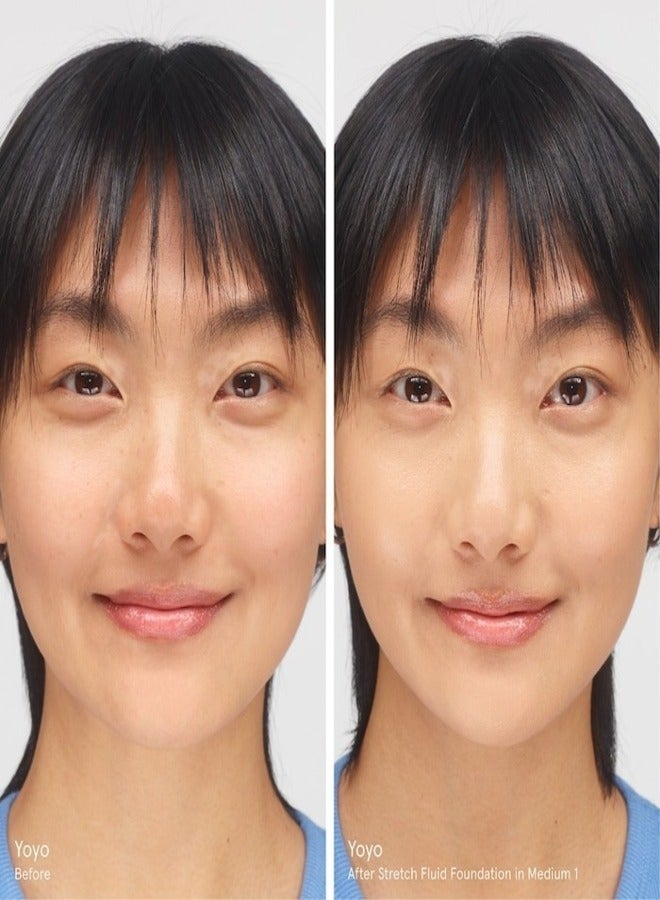 جلوسير كريم أساس سائل لامع - تغطية قابلة للبناء، متوسط ​​1 - لون أساسي محايد 30 مل - Image 3