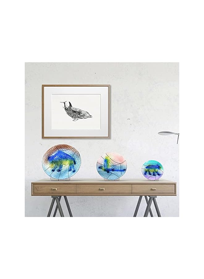 The Bros 60-Degree Angle Acrylic Plate Stand, 3 inch 2PC Clear Acrylic Display Easel, Clear Tablet Holder for Displaying,3" H x 3.125" W x 2.5" D (4 Pack) - Image 5