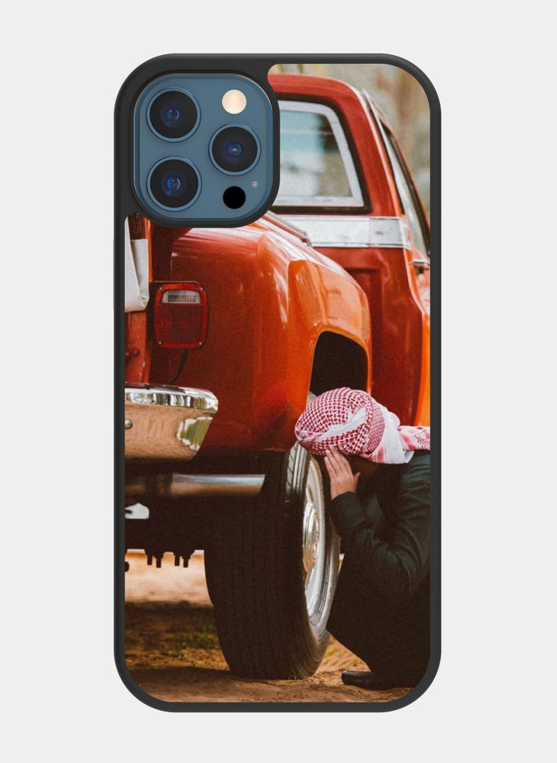 بكسلات كفر ايفون 12 برو ماكس جمس بهبهاني اسود - Image 1