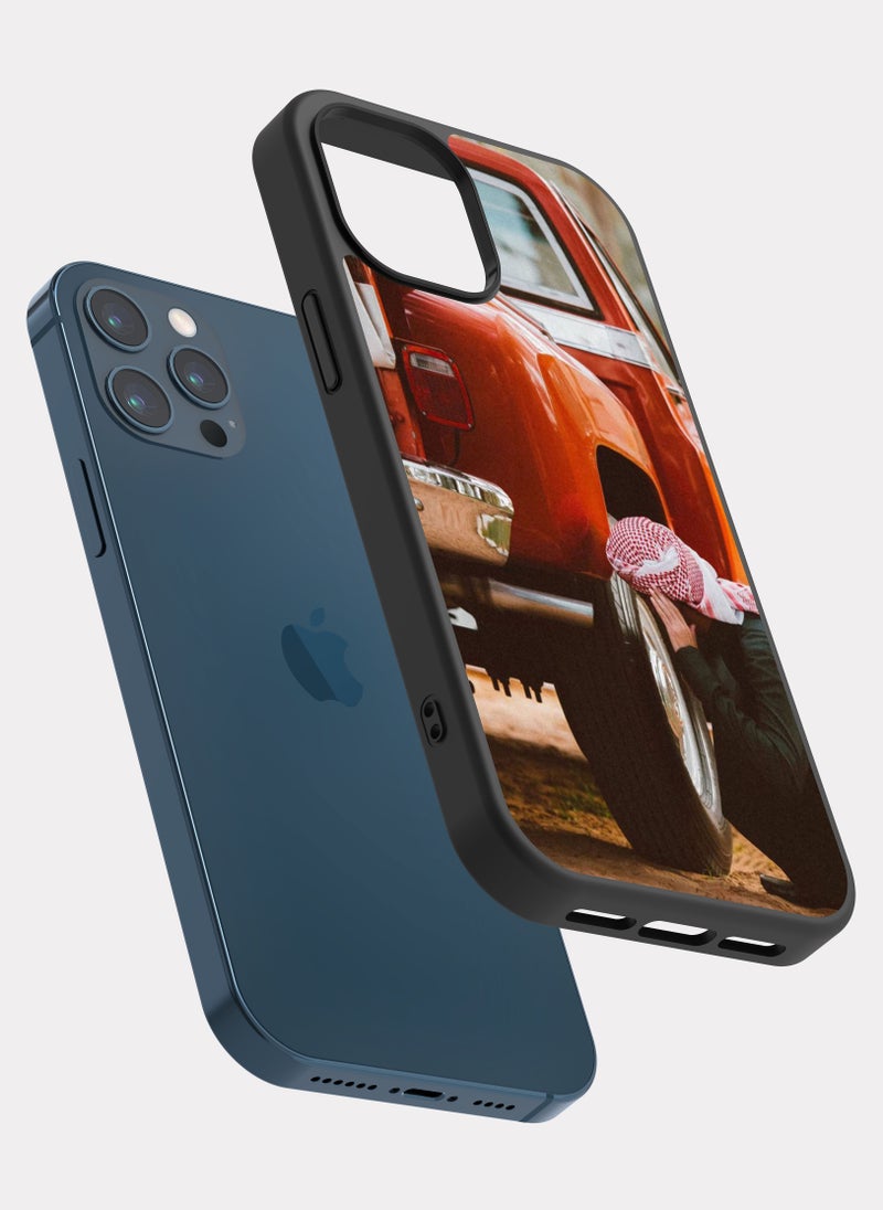 بكسلات كفر ايفون 12 برو ماكس جمس بهبهاني اسود - Image 2