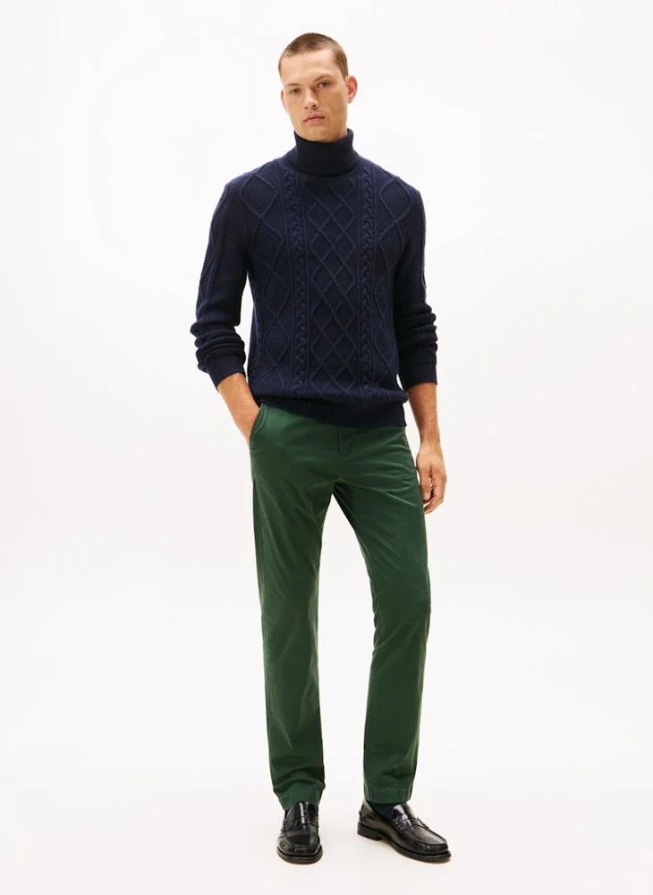 TOMMY HILFIGER Denton Straight Leg Twill Chinos