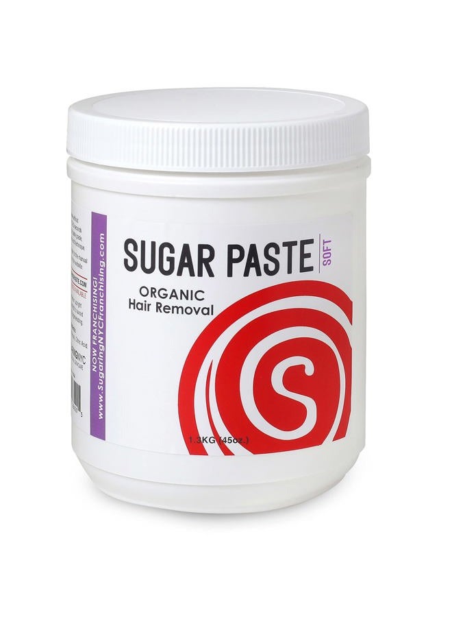 Sugaring NYC Sugaring Paste 1.3 KG 45 Oz. Soft for Legs, Arms, Back, Stomach 100% Natural  - Image 1