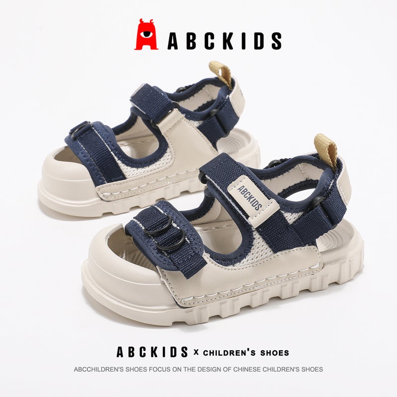 Abckids Kidsren'S Shoes Kidsren'S Sandals Girls Summer Boys Half Pack Beach Sandals Beach Sandals - Image 4