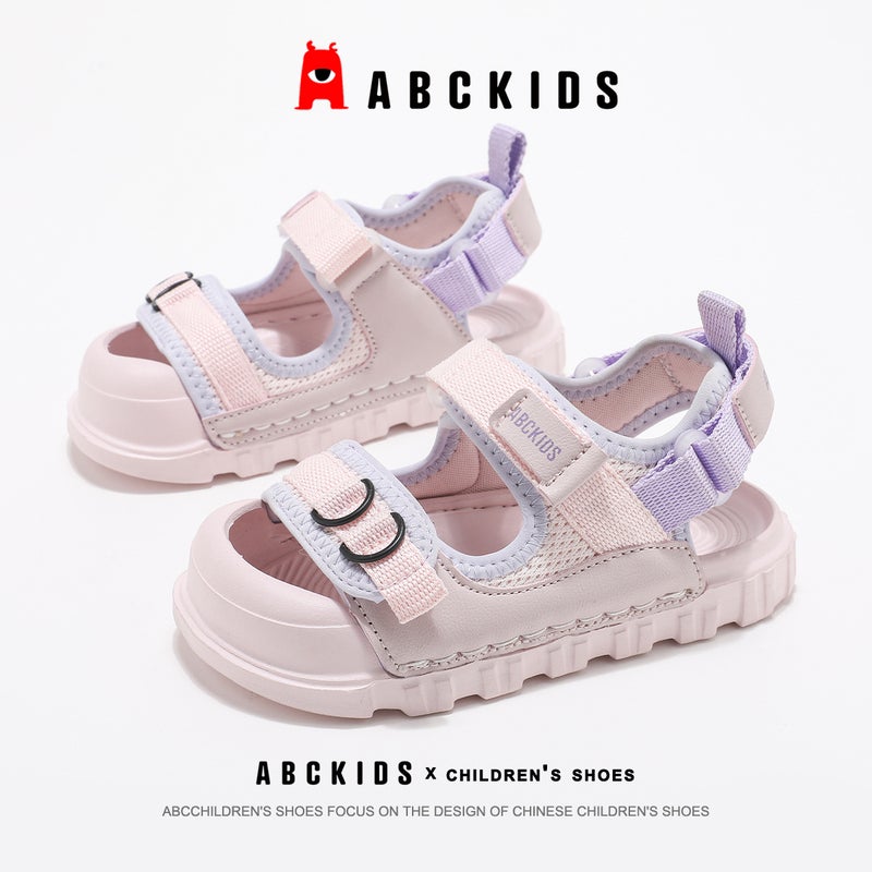 Abckids Kidsren'S Shoes Kidsren'S Sandals Girls Summer Boys Half Pack Beach Sandals Beach Sandals - Image 3